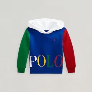 Polo by Ralph Lauren Boys Logo Double-Knit Hoodie Multicolor